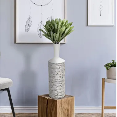 Wazon z żywicy NAIROBI Butelka 15X49,5 cm